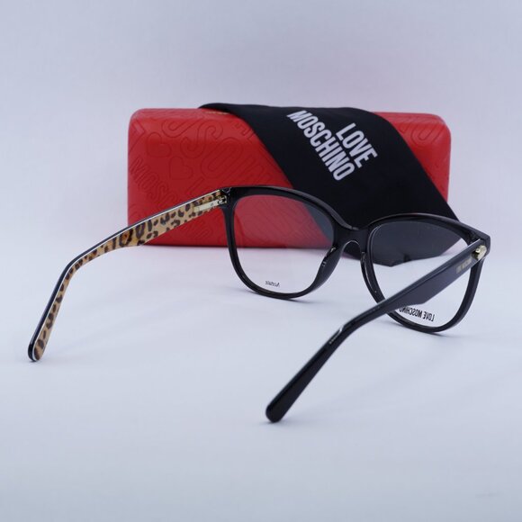Final Price! Moschino MOL509 080700 Black Eyeglasses 54mm - Picture 5 of 12